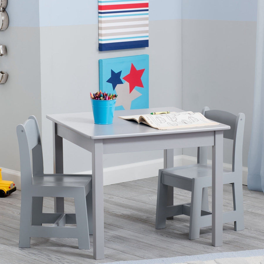 Delta Children MySize Table & 2 Chair Set - Grey