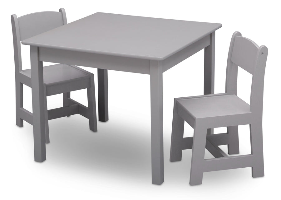 Delta Children MySize Table & 2 Chair Set - Grey