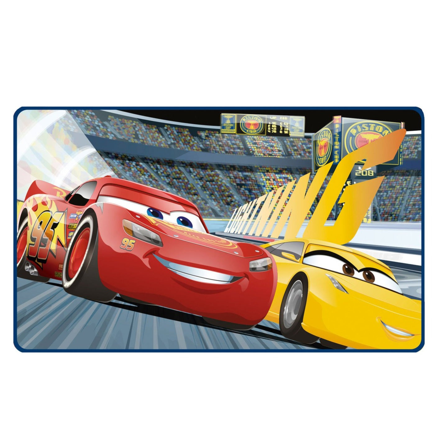Disney Cars Super Soft Room Carpet - 45 x 75 cms