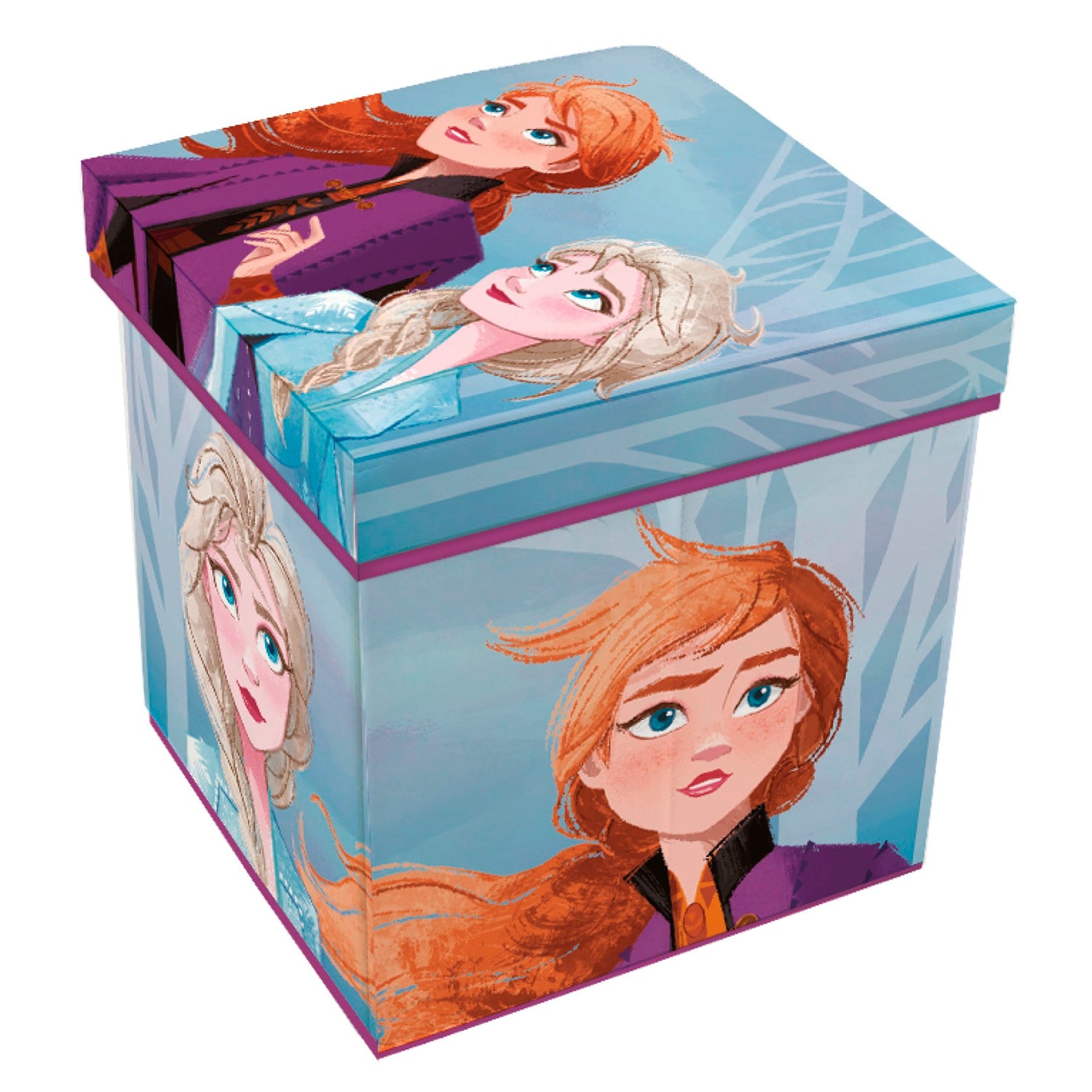 Disney Frozen2 Fabric Storage Bin With Stool