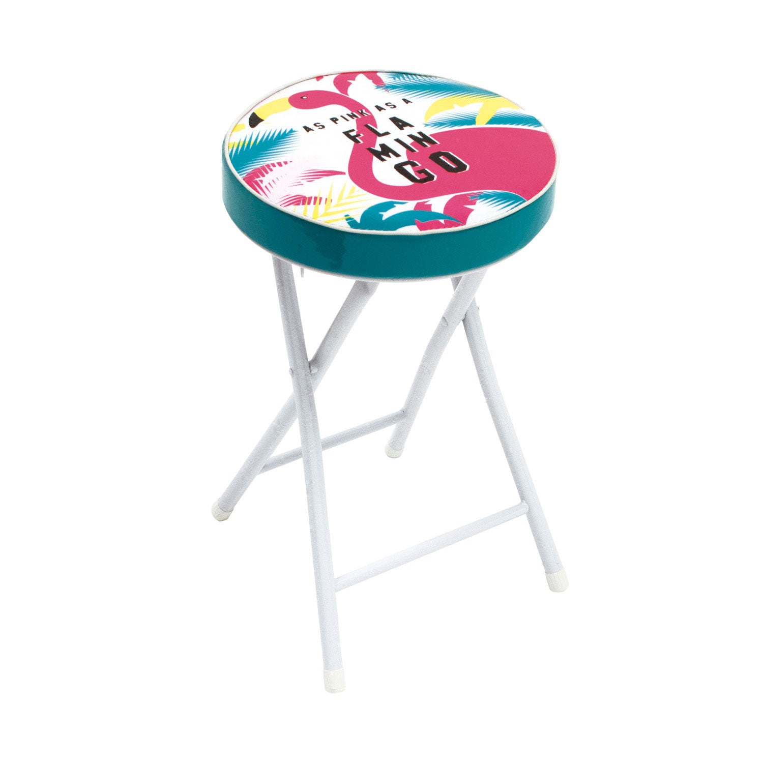 Flamingo Foldable Stool by Zaska