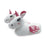 Unicorn 3D Closed Slippers With Fabric Sole by Zaska