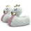Flamingo 3D Closed Slippers With Fabric Sole by Zaska