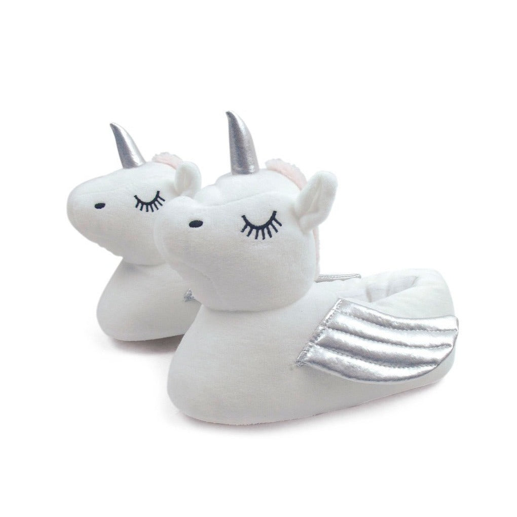 Unicorn 3D Closed Slippers by Zaska