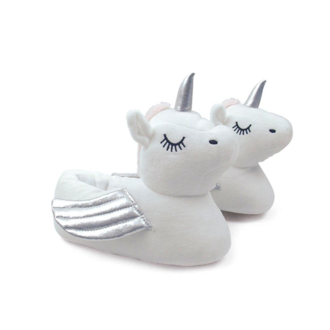 Unicorn 3D Closed Slippers by Zaska